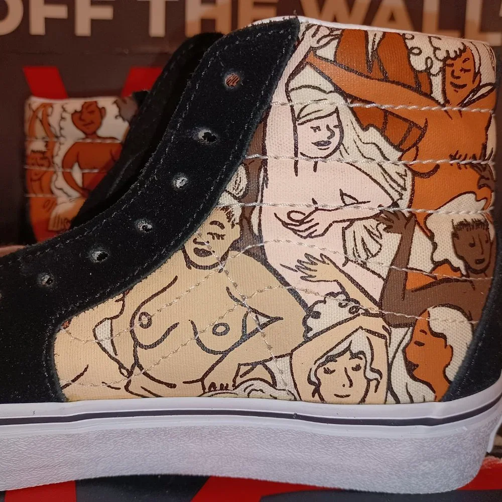 Vans Men's 5/Women's 6.5 Breast Cancer Awareness Sk8-Hi VN0A4BV6TRL